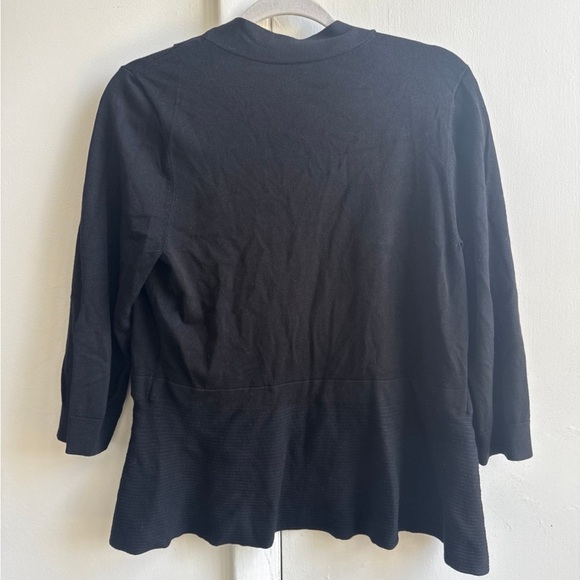 White House Black Market Cardigan with lapels - Picture 3 of 4